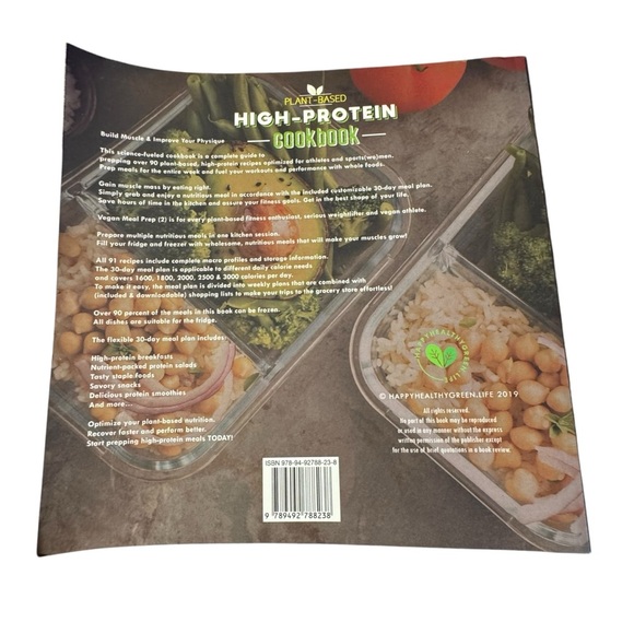 Plant-Based High-Protein Cookbook - Picture 2 of 2